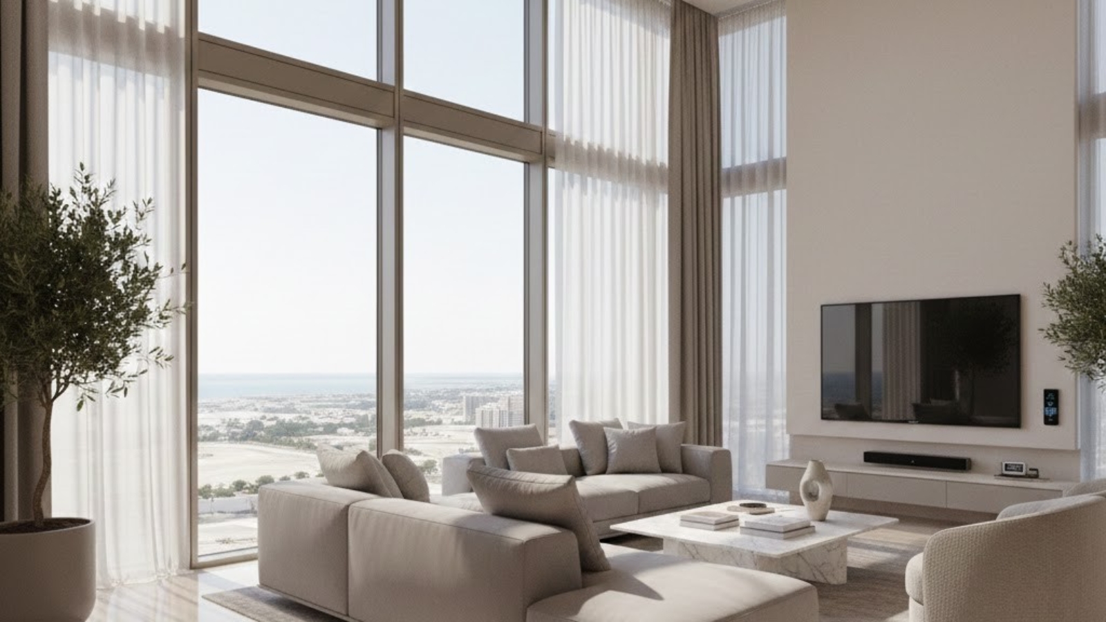 Motorized Window Curtains in Sharjah