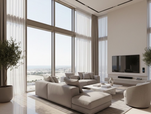 Motorized Window Curtains in Sharjah