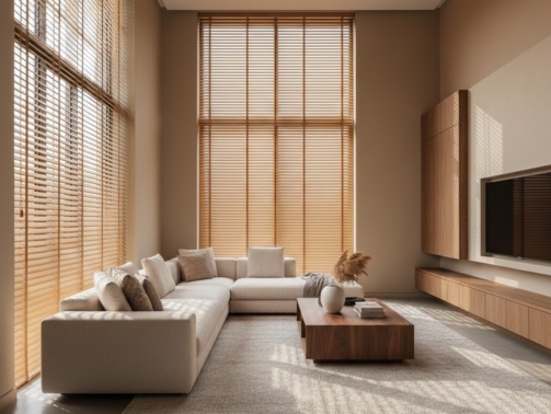 Wooden Venetian Blinds Sharjah