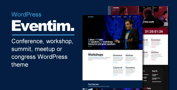Eventim – Conference & Wedding WordPress Theme