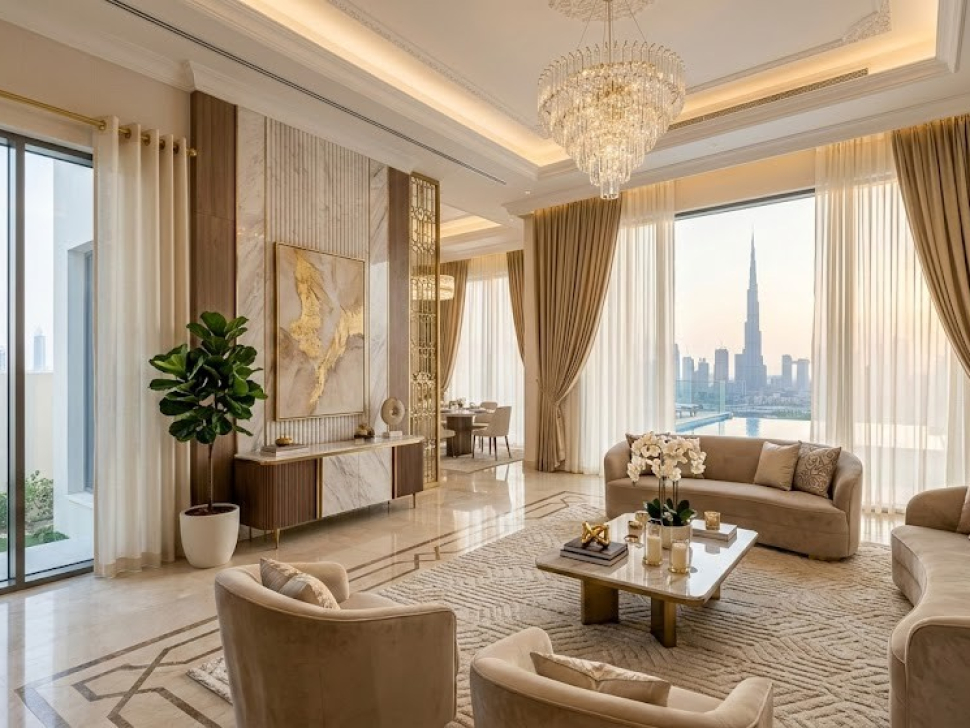 Luxury Curtain Ideas for Villas in Dubai