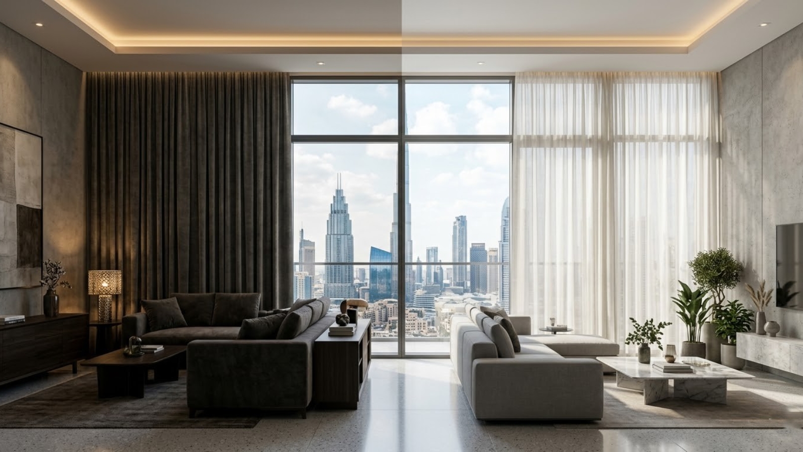 Blackout vs Sheer Curtains