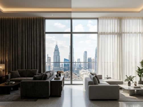 Blackout vs Sheer Curtains