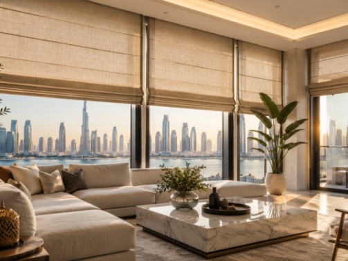 Roman Blinds in Dubai